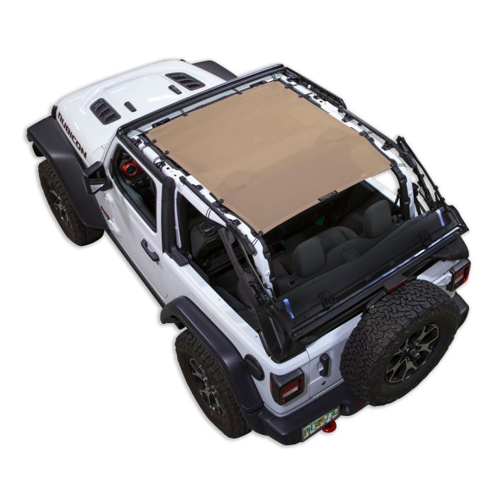 SPIDERWEBSHADE SHADETOP JL 2DR TAN