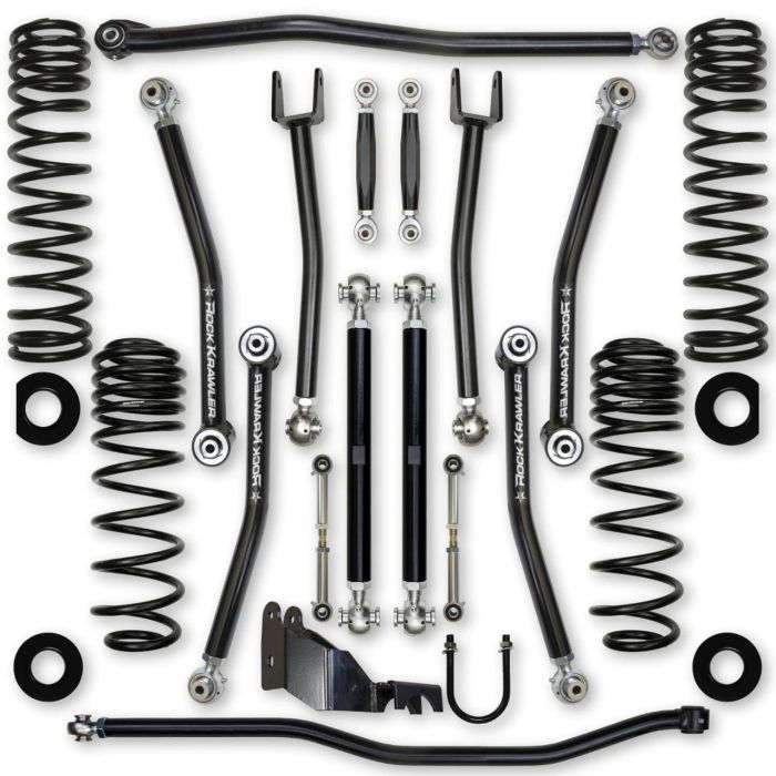 Rock Krawler  3.5in X Factor No Limits System for 18-26 Jeep Wrangler JL 2-Door