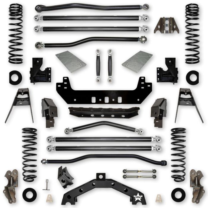 Rock Krawler  3.5in X Factor X2 No Limits Long Arm Suspension for 18-26 Jeep Wrangler JL Unlimited 4-Door