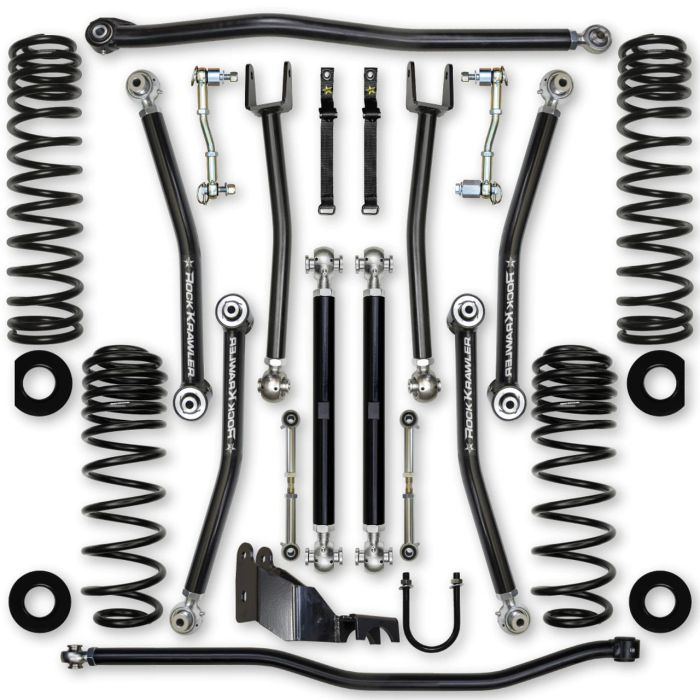Rock Krawler  3.5 in X Factor Suspension System for 18-21 Jeep Wrangler JL