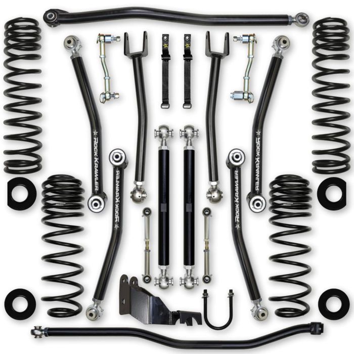 Rock Krawler  3.5in X Factor System for 18-26 Jeep Wrangler JL Unlimited 4-Door