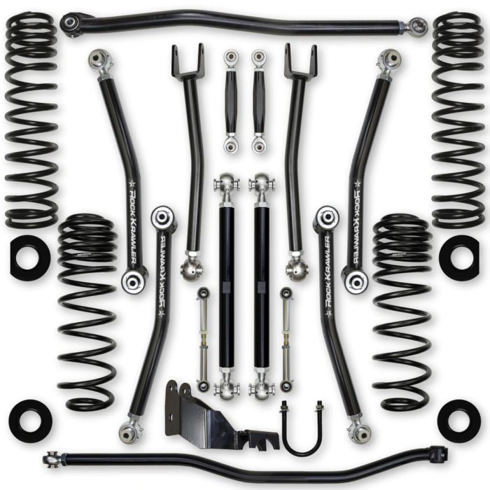Rock Krawler  4.5" X Factor No Limits System for 18-26 Jeep Wrangler JL Unlimited 4-Door
