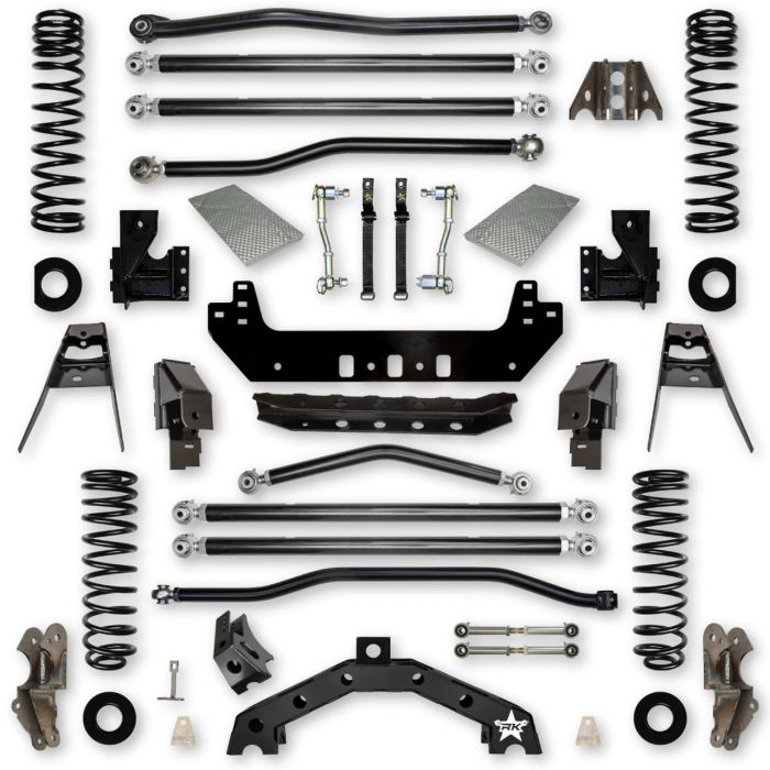 Rock Krawler  4.5in X Factor X2 Long Arm Suspension for 18-26 Jeep Wrangler JL Unlimited 4-Door