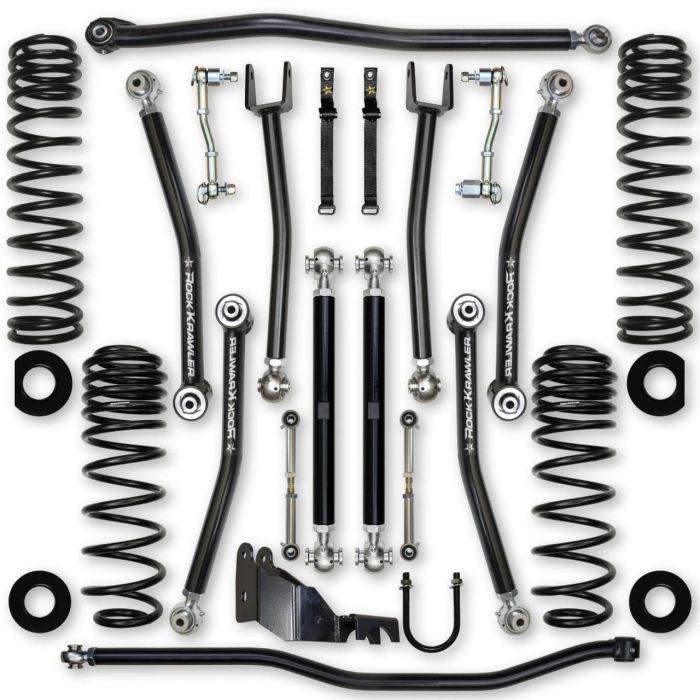 Rock Krawler  4.5" X Factor System for 18-26 Jeep Wrangler JL Unlimited 4-Door