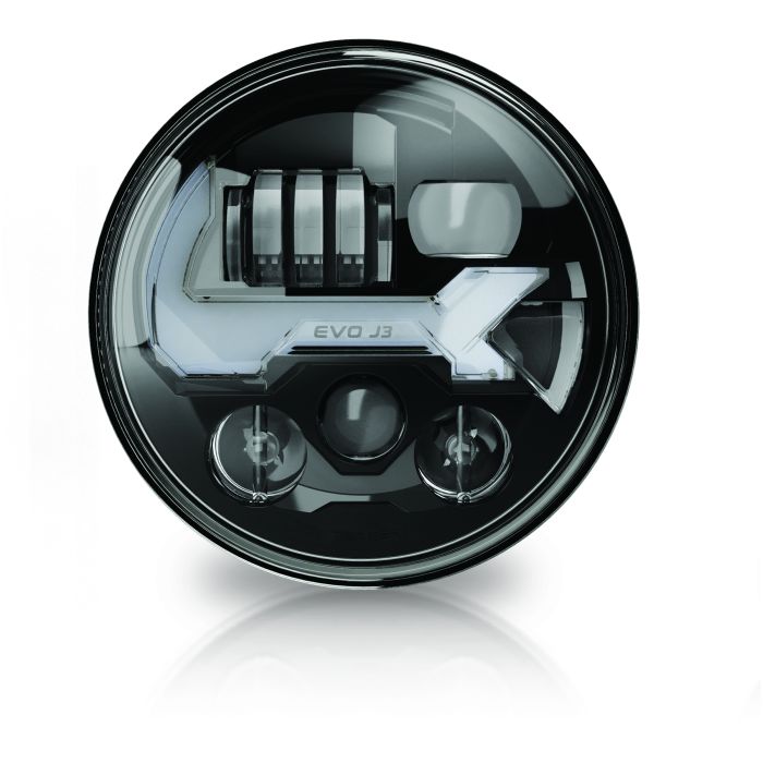 JWS 8700 EVO J3 HEADLIGHTS BLACK JK