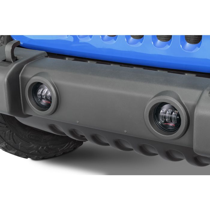 J.W. Speaker  6145 J2 Series LED Fog Lights for 07-18 Jeep Wrangler JK