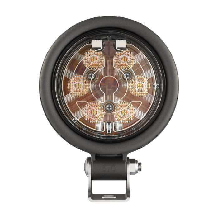 JWS 670 XD LED HEATED AMBER WORK LT FLD