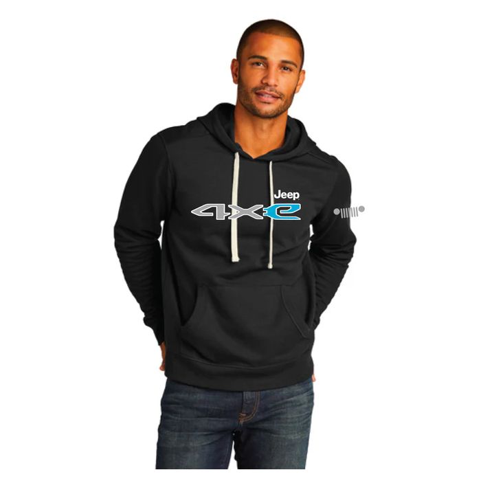 Jeep Merchandise  Men's 4Xe Hoodie in Black 