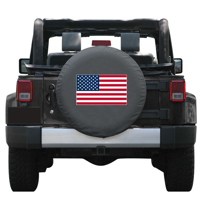 Boomerang Enterprises TC-AF30 Soft Spare Tire Cover with American Flag Print for 29-30" Spare Tire