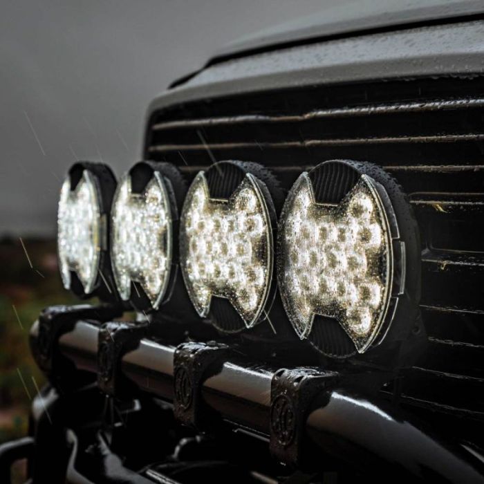 KC HiLiTES  SlimLite®️ 8" LED Light Covers SAE Driving