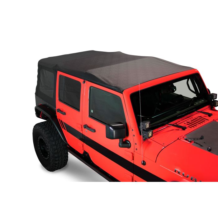 King 4WD  Premium Replacement Soft Top for 07-18 Jeep Wrangler Unlimited JK 4-Door