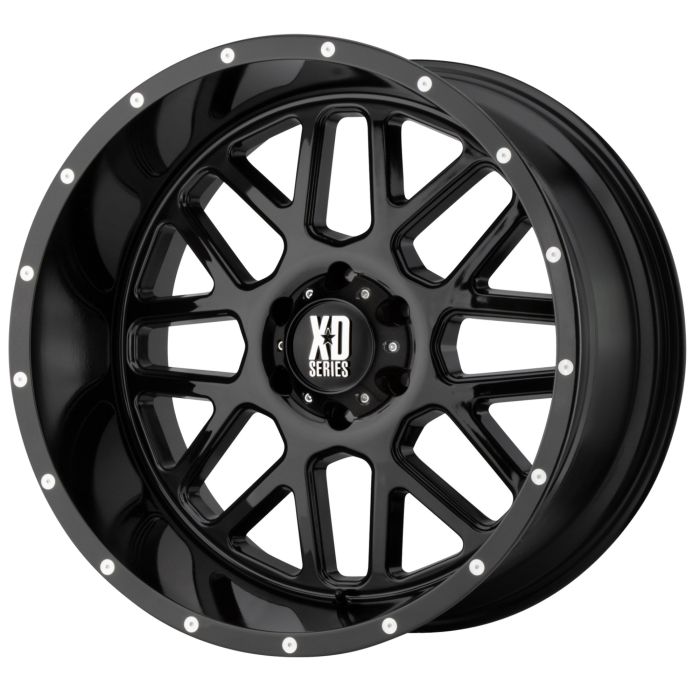 XD820 BLACK 17X8.5 5X5 4.75BS