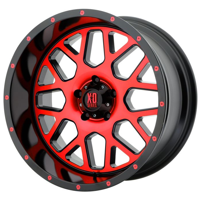 XD820 BLK/RED 20X10 5X5 4.56BS
