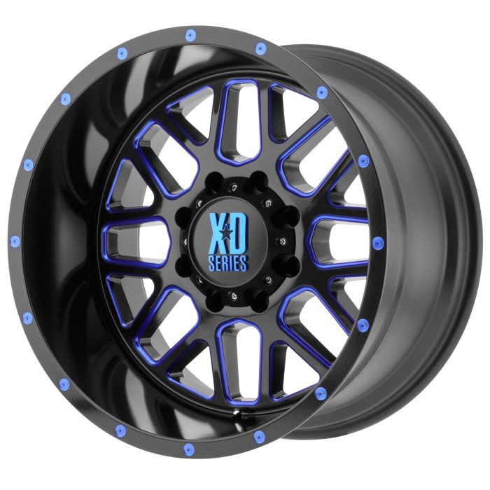 XD820 BLK/BLUE 18X9 5X5 4.53BS