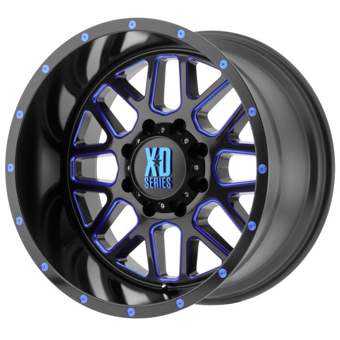 XD820 BLK/BLUE 20X10 5X5 4.56BS