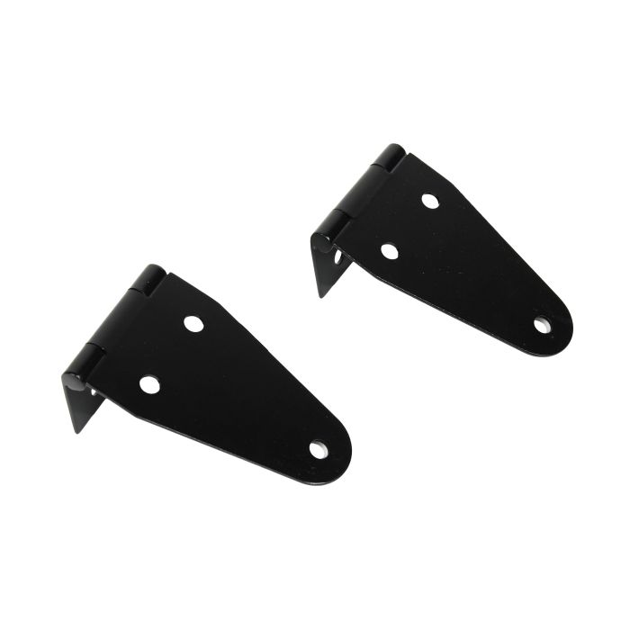 Kentrol  Stainless Steel Hood Hinge Set for 55-95 Jeep CJ & Wrangler YJ