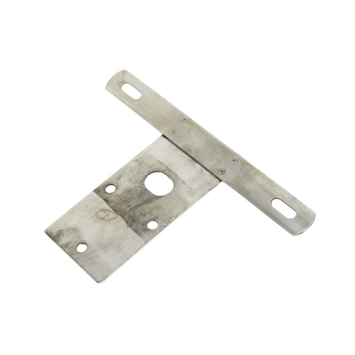Kentrol  Stainless Steel License Plate Bracket for 76-86 Jeep CJ