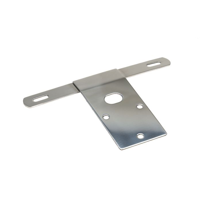 Kentrol  Stainless Steel License Plate Bracket for 76-86 Jeep CJ
