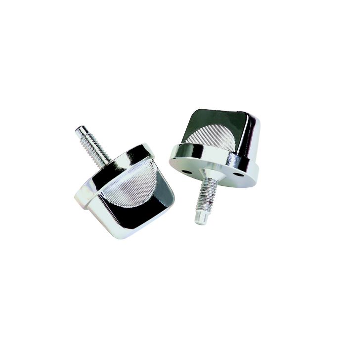 Kentrol  Stainless Steel Windshield Knob Set for 76-95 Jeep CJ & Wrangler YJ