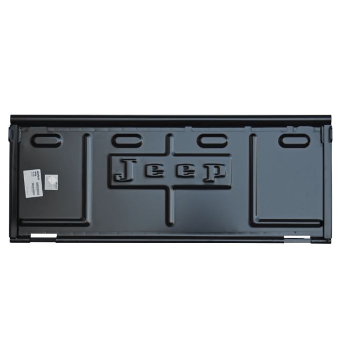 Key Parts 0478-400 Jeep Licensed Jeep Script Tailgate for 72-83 Jeep CJ5