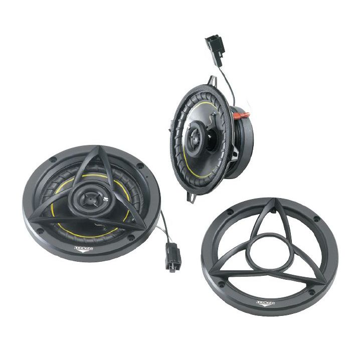 Kicker  Factory Replacement Overhead Sound Bar Speaker Kits for 97-06 Jeep Wrangler TJ & Unlimited