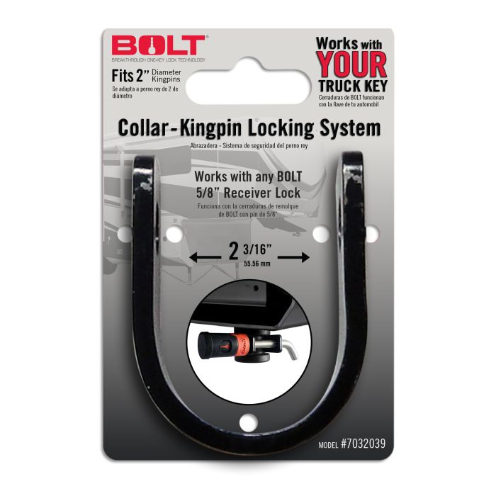BOLT COLLAR KINGPIN LOCKING SYSTEM