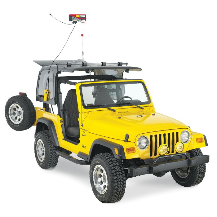 Lange Originals 014-310 Power Hoist-a-Top  for 76-06 Jeep CJ-7, Wrangler YJ, TJ