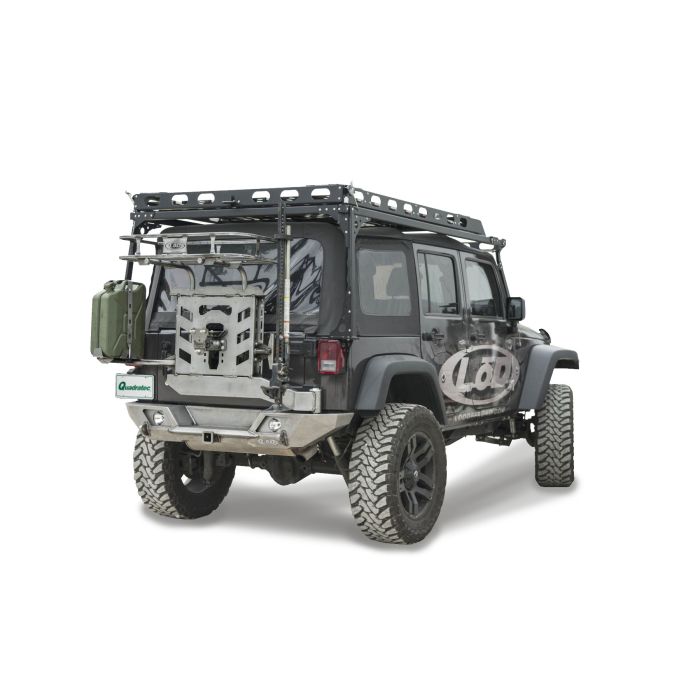 LoD  Destroyer Shorty Rear Bumper for 07-18 Jeep Wrangler JK