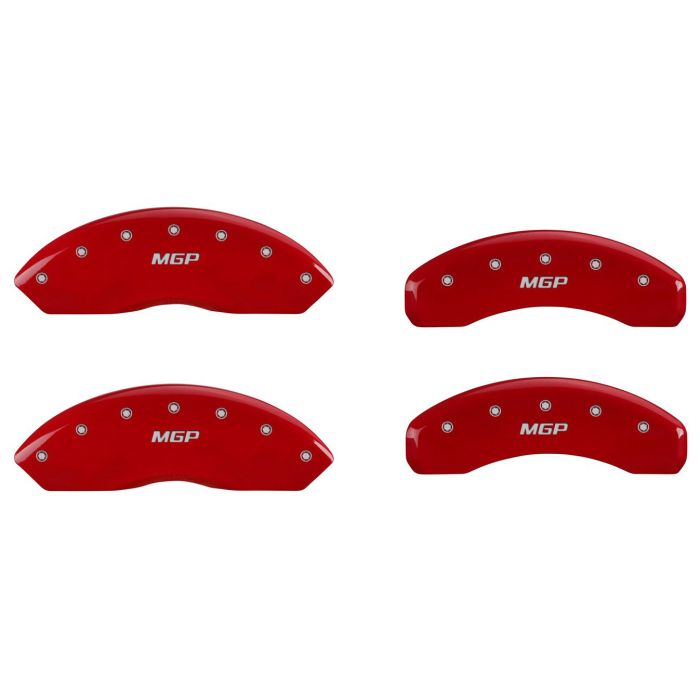 MGP Caliper Covers  MGP Logo Brake Caliper Covers For 05-10 Jeep Grand Cherokee WK & 06-10 Jeep Commander XK
