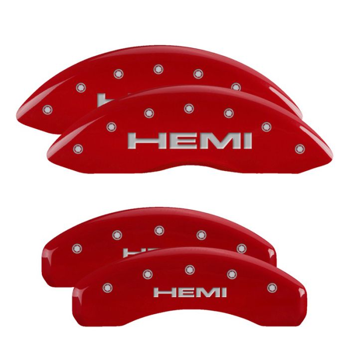 MGP Caliper Covers  Hemi Logo Brake Caliper Covers For 11-19  Jeep Grand Cherokee WK2 