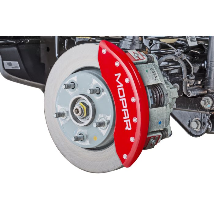 MGP Caliper Covers  Mopar Logo Brake Caliper Covers for 03-06 Jeep Wrangler TJ & Unlimited TJ