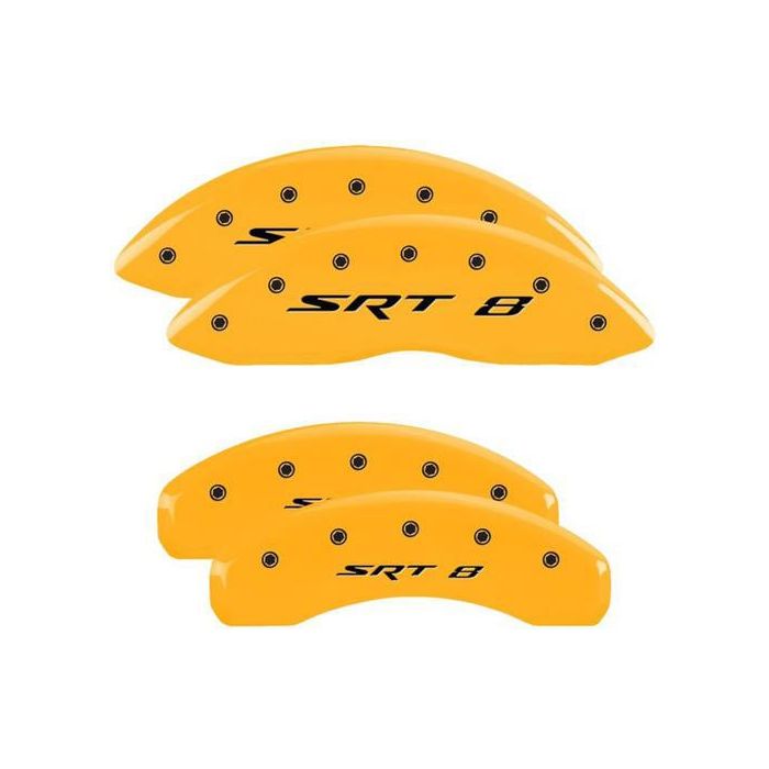 SRT8 LOGO CALIPER COVERS WK/XK YEL 42002
