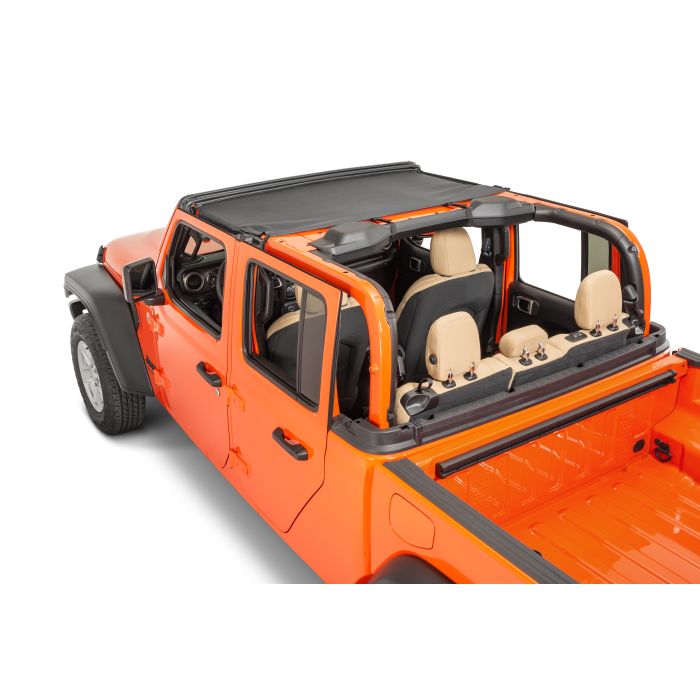 MasterTop  Bimini Summer Top for 18-21 Jeep Wrangler JL & Gladiator JT