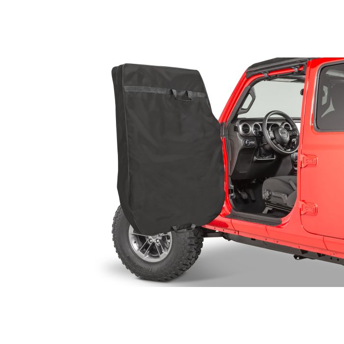 MasterTop 13110024 Hard Door Storage Bag Pair in MasterTwill® Fabric for 76-22 Jeep Wrangler JL, JK, TJ, YJ, CJ & Gladiator JT