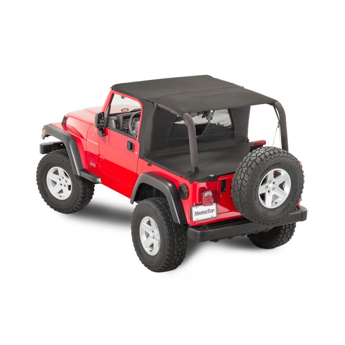MasterTop  Ultimate Summer Combo in MasterTwill® Fabric for 97-06 Hard Top Equipped Jeep TJ Wrangler