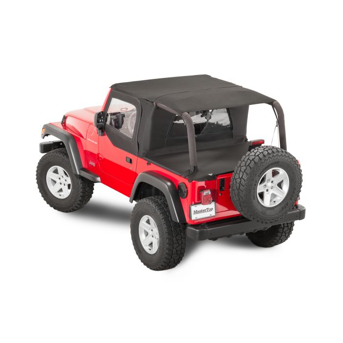 MasterTop  Ultimate Summer Combo in MasterTwill® Fabric for 97-06 Soft Top Equipped Jeep TJ Wrangler