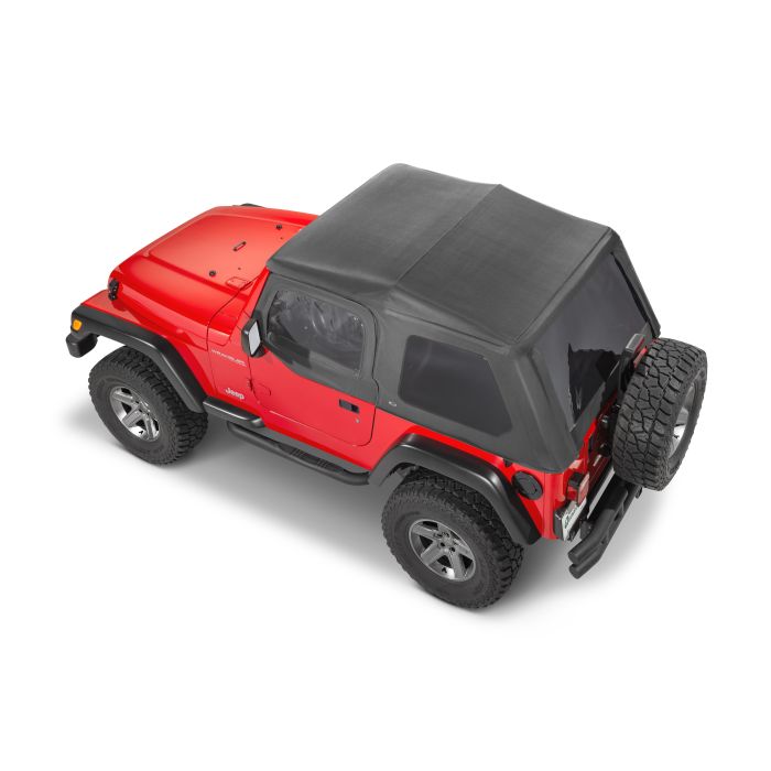ADVENTURE TOP W/UPPER DOORS TJ BLK DEN  11113 0115