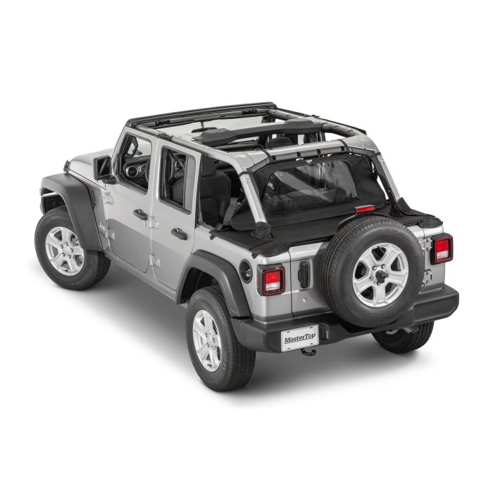 MasterTop  Tonneau Cover for 18-21 Jeep Wrangler JL Unlimited