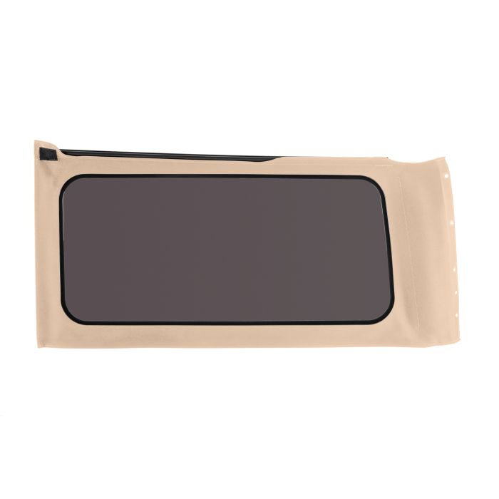 MasterTop  Repair Part Quarter Window for 18-23 Jeep Wrangler JL 2-Door with Factory Soft Top