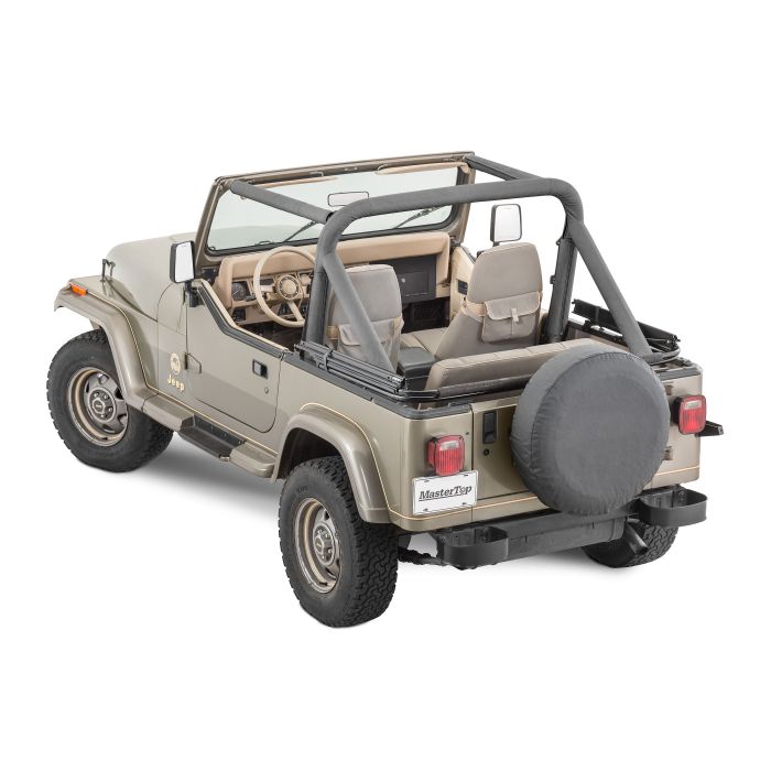 MasterTop 12202115 Sport Bar Covers for 87-91 Jeep Wrangler YJ 