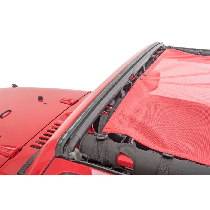 MasterTop  ShadeMaker Mesh Bimini Top Plus for 07-18 Jeep Wrangler JK