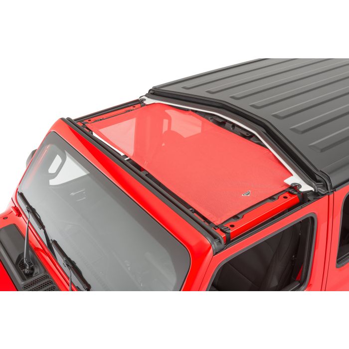 MasterTop  ShadeMaker Freedom Mesh Bimini Top Plus for 18-23 Jeep Wrangler JL Unlimited