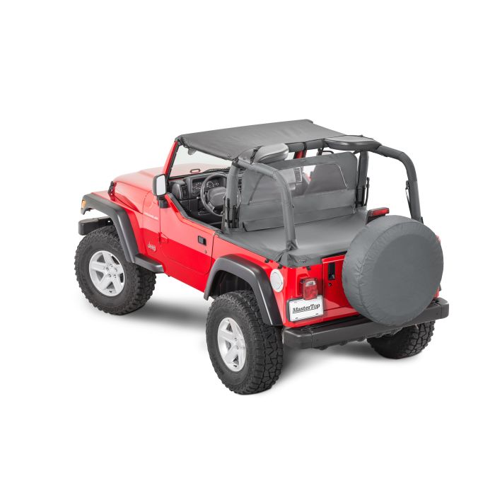 MasterTop  Summer Combo Top in Black Diamond for 03-06 Jeep Wrangler TJ