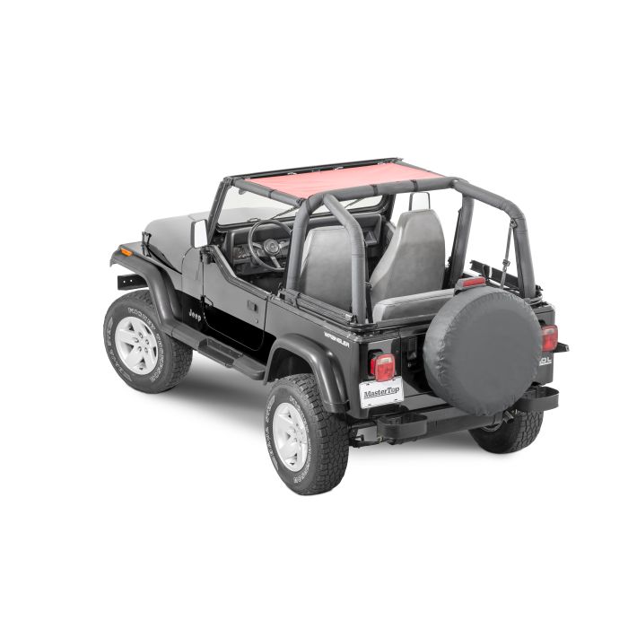 MasterTop  ShadeMaker Mesh Bimini Top for 87-95 Jeep Wrangler YJ