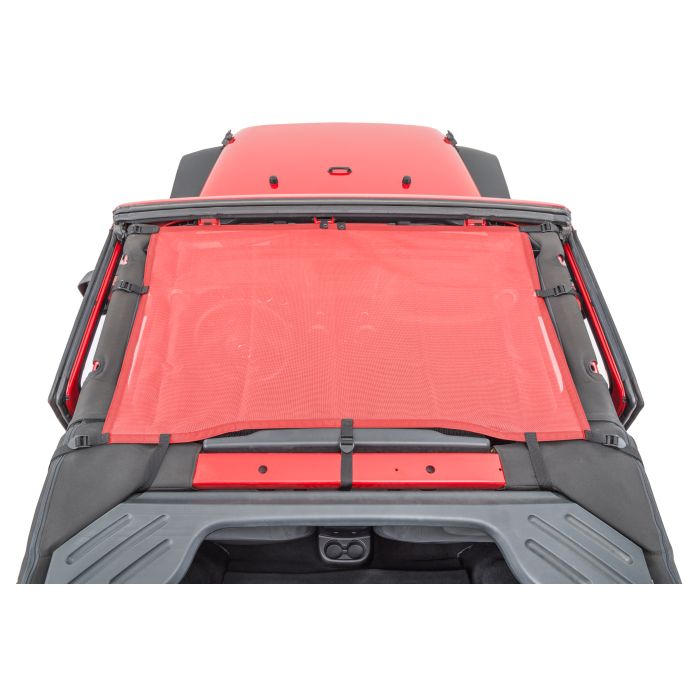 MasterTop  ShadeMaker Mesh Bimini Top for 07-18 Jeep Wrangler JK