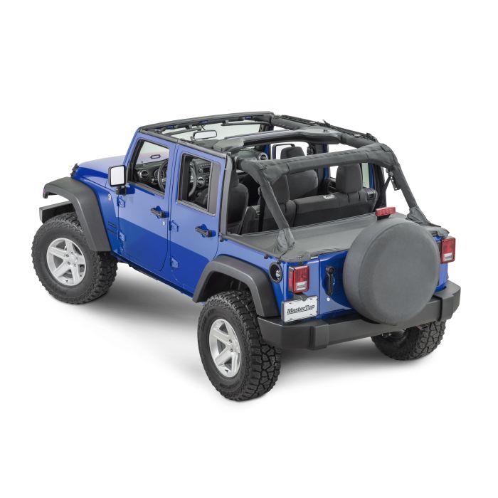 MasterTop 14500435 Tonneau Cover  for 07-18 Jeep Wrangler Unlimited JK