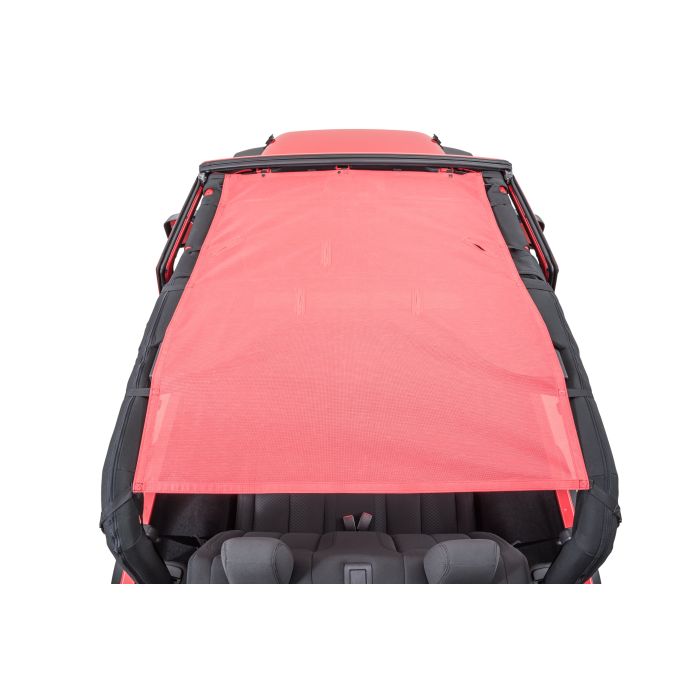 MasterTop  ShadeMaker Freedom Mesh Bimini Top Plus for 07-18 Jeep Wrangler JK