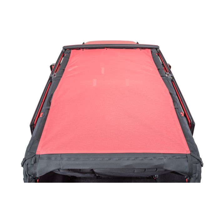 MasterTop  ShadeMaker Freedom Mesh Bimini Top Plus for 07-18 Jeep Wrangler Unlimited JK