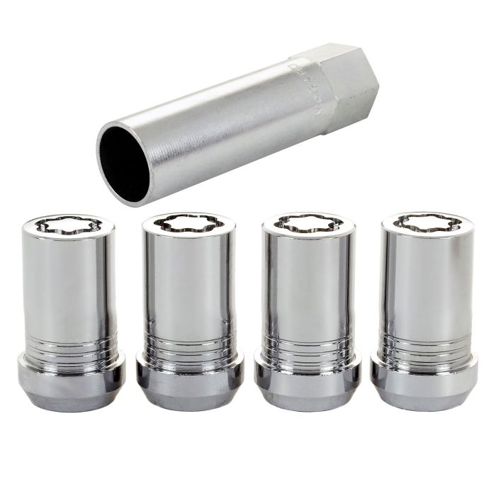 MCG TUNER WHEEL LOCK 4 PACK M14X1.5 CHR