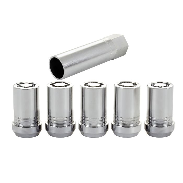 MCG TUNER WHEEL LOCK 4 PACK 1/2-20 CHR